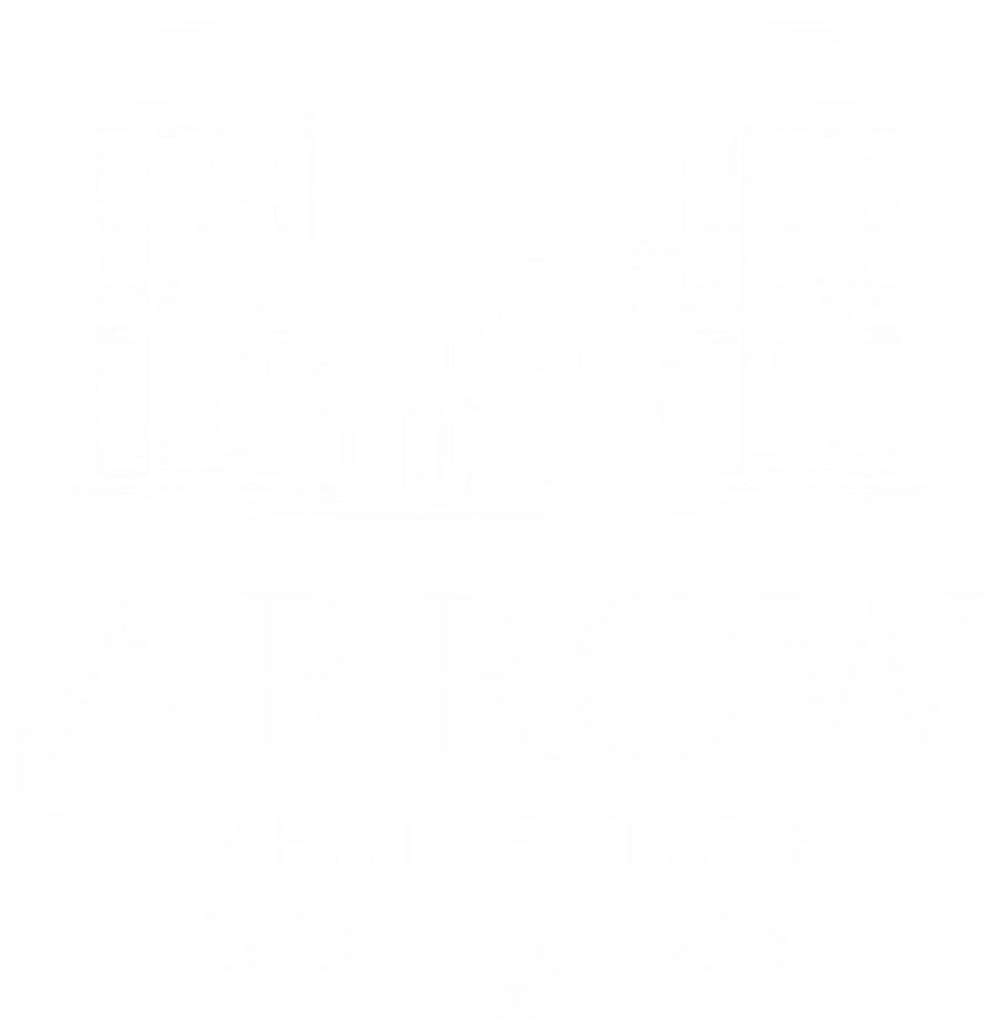 A green background with the word arrow in white.